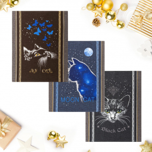 Набор полотенец из рогожки 