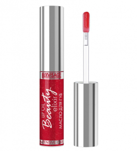 Масло для губ Luxvisage LUXVISAGE розовый 04 вишневый эликсир  глянцевый блеск