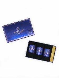 Набор мужских носков премиум (3 пары) р-р 43-46 арт.TR318 ЧЕРНЫЙ