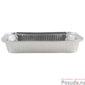 Форма для выпечки, LAMINA, размер: 22,5*17,7*4,5 см,  из алюм фольги, прямоугольная, одноразовая арт. PSK-006046