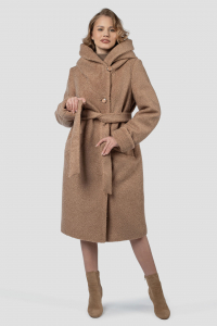 02-3275 Пальто женское утепленное (пояс)