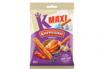 «Кириешки Maxi», cухарики со вкусом кимчи, 60 г