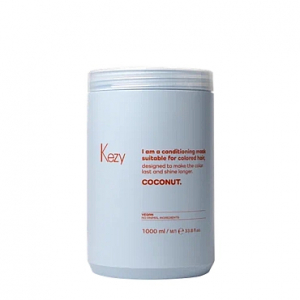 Маска KEZY I AM COCONUT с экстр.кокоса д/окраш. волос 1000мл