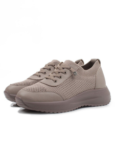 03-A629-5 DK. BEIGE Кроссовки-носки 