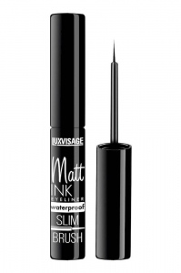 Подводка для глаз Matt INK waterproof LUXVISAGE черный   матовый финиш
