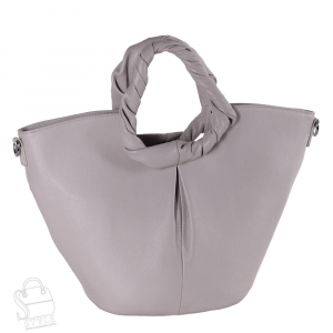 Сумка женская кожаная 2069Y l.gray Polina&Eiterou  в Новосибирске