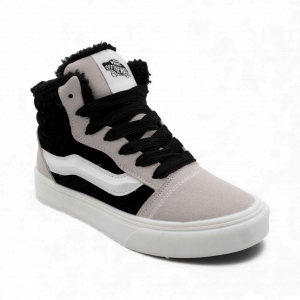 Кроссовки на меху 6687-1 черные