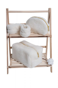 Набор косметичек Тедди ваниль