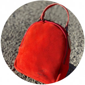 AB.Z · Pelle · mochila serraje (610) Fuego