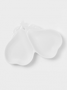 Менажница керамическая 2 ячейки «Груши», 25?19?3 см