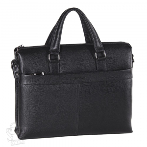 Портфель мужской кожаный 8688-3H black Heanbag