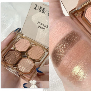 Палетка теней 4 цвета Dikalu Mini Jewelry, номер 01