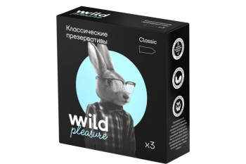 Презервативы латексные Classic, 3 шт «Wild Pleasure», 13,4 г
