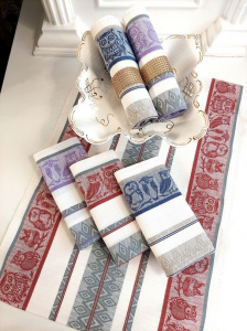 К-т полотенец Совушки п/лен 2 шт. 50*70 см.