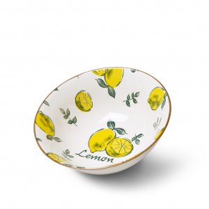 Салатник фарфоровый 21 см Limoncello