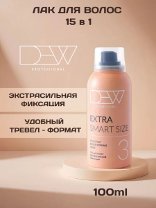 Лак д/волос DEW PROFESSIONAL 15в1 экстрасильной фиксации 100мл