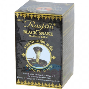 Rasyan Black Snake Massage Balm Бальзам для массажа с экстрактом черной змеи, 50 гр