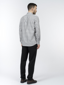 Клетчатая рубашка из хлопковой фланели