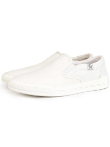 03-A69870-11-2 WHITE Полуботинки спортивные мужские (натуральная кожа)