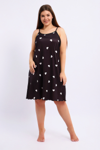 Сарафан летний на тонких бретельках больших размеров 5738