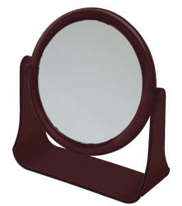 Dewal Beauty Зеркало косметическое настольное MR-111, янтарный