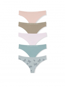 5-Pack Seamless Thong Panties
