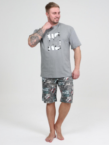 Чартер - пижама серый
