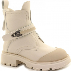 WB26-29 беж Ботинки деми для девочек (27-32)/8