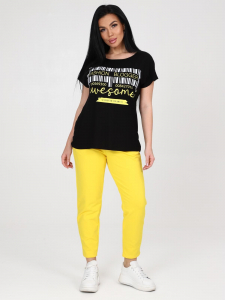 Штрихкод - костюм желтый