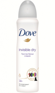 Dove Дезод-спрей INVISIBLE DRY150мл