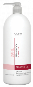 OLLIN CARE Шампунь против выпадения с маслом миндаля 1000мл/Almond Oil Shampoo