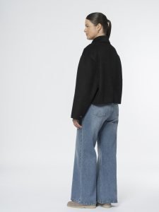 Куртка из шерстяной двойной ткани