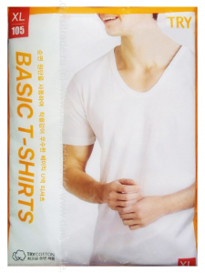 Футболка мужская Белый 095-105 Try