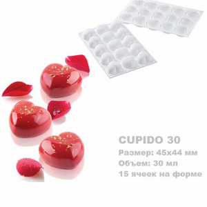Форма силиконовая Silikomart Cupido 3D, 15 ячеек