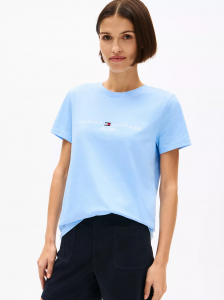 Embroidered Tommy Logo T-Shirt