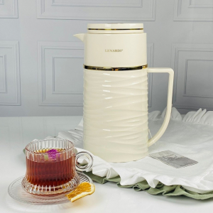 162-008 Термос 1000мл в под.уп.(х12)Пластик,стекло