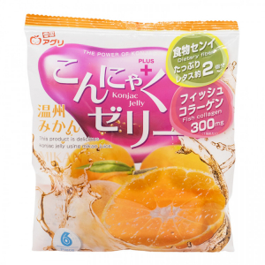 Желе из конняку со вкусом мандарина 