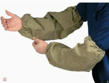 Нарукавники защитные брезентовые, 2 шт