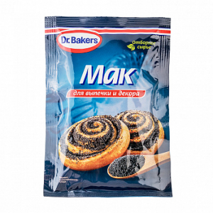 Мак кондитерский Dr.Bakers, 80 г