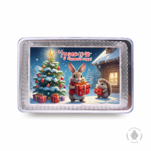 Зайчик с ёжиком 