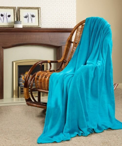 Покрывало-плед КОРАЛ-флис 