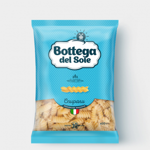 «Bottega del Sole», макаронные изделия «Спирали», 400 г