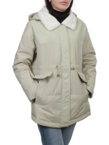 M24-212 LT. OLIVE Куртка демисезонная женская (100 гр. холлофайбер)