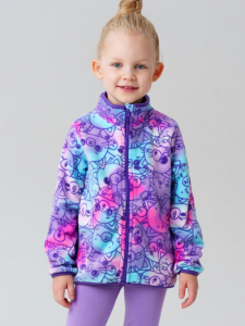 Куртка флисовая для девочки