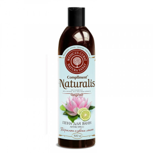 Compliment Naturalis Пена для ванн антистресс Бергамот и цветы лотоса 500 мл