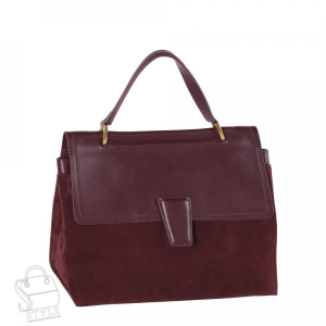 Сумка женская кожаная 68870BDAA wine red Baidou/30 в Новосибирске