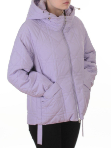 8061 LILAC Куртка стеганная демисезонная женская (100 гр. холлофайбер)