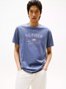 Hilfiger Wave Logo T-Shirt