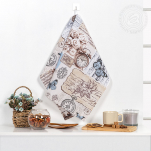 Полотенце кухонное из рогожки 