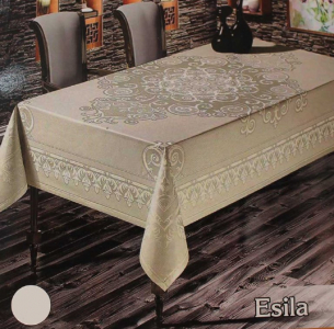 Скатерть EFOR ESILA 160*220 прямоугольная капучино